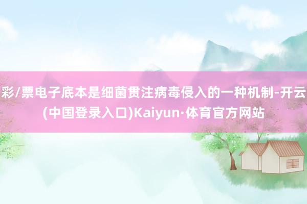 彩/票电子底本是细菌贯注病毒侵入的一种机制-开云(中国登录入口)Kaiyun·体育官方网站