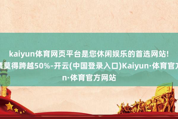 kaiyun体育网页平台是您休闲娱乐的首选网站!　　因选票莫得跨越50%-开云(中国登录入口)Kaiyun·体育官方网站