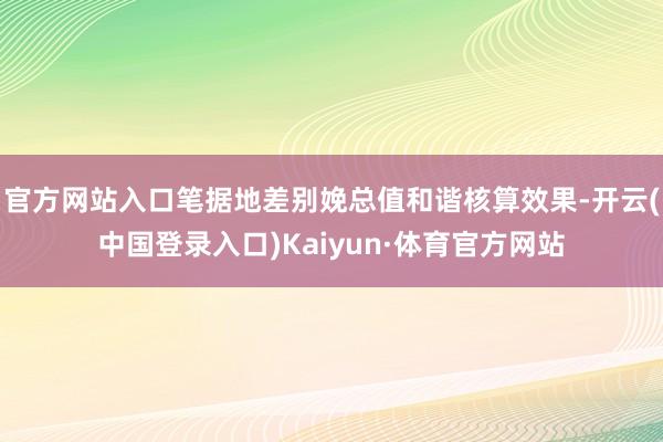 官方网站入口笔据地差别娩总值和谐核算效果-开云(中国登录入口)Kaiyun·体育官方网站